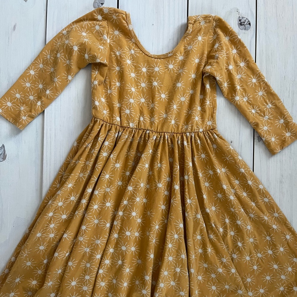 Yellow & Cream Sunshine Dress
